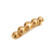 Presilha Bola em Acrílico Dourado Fosco TAM. Único com 06un Mod. LT8-4 (725008) - comprar online