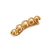 Presilha Bola em Acrílico Dourado TAM. Único com 06un Mod. LT2-1 (725020)