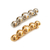 Presilha Bola em Acrílico Prateado e Dourado Fosco TAM. Único com 06un Mod. LT8-9 (725013) - comprar online
