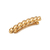 Presilha de Acrílico Dourado Torcido TAM. Único com 06un Mod. LT8-2 (725007) na internet