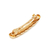 Presilha de Acrílico Dourado Torcido TAM. Único com 06un Mod. LT8-2 (725007) - comprar online