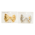 Presilha de Acrílico Laço Dourado e Prateado TAM. P com 06un Mod. LT2-1 (725004) - comprar online