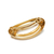 Presilha de Acrílico Oval Dourada com 06un Mod. LT3-3 (725003) - comprar online