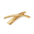 Presilha de Acrílico X Dourado TAM. Único com 06un Mod. LT050 (725018) - comprar online