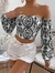 Blusa Ombro a Ombro Estampada Floral – Elegância e Conforto para o Verão