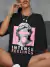 Camiseta Oversized Feminina Intense Feelings – Estilo de Rua e Conforto Absoluto