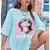 Camiseta Oversized Feminina Intense Feelings – Estilo de Rua e Conforto Absoluto