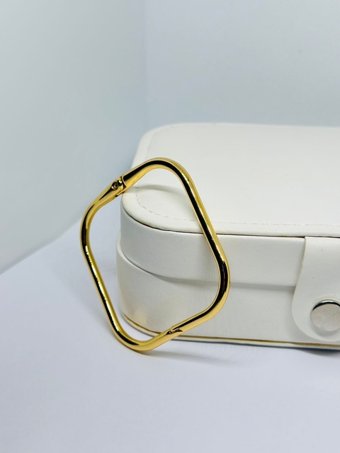 Bracelete Quadrado Dourado