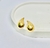 Brinco Dourado Gota