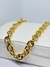 Colar Maxi Oval Liso Classico