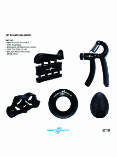 Set Hand Grip - comprar en línea