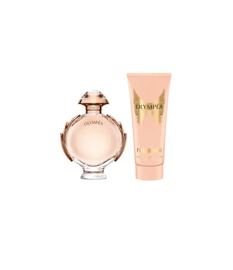 Kit Rabanne Olympea Parfum 80 ml Loçao Corporal 100ml