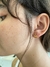 Brinco cereja banhado a ouro 18k