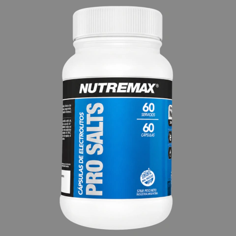 ELECTROLITOS PRO SALTS (60 CÁPSULAS) - NUTREMAX