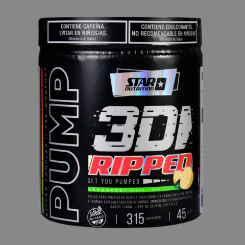PUMP 3D RIPPED (315 GRS) - STAR NUTRITION
