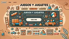 Banner de la categoría Juegos y juguetes