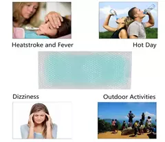 Parches Refrescantes Alivia Fiebre Calor Dolor en internet