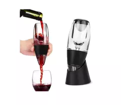 Decantador Vino Oxigenador Aireador Con Base Filtro Portatil - Volterna