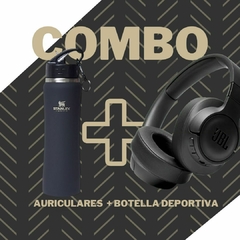 Oferta! Botella deportiva térmica + auriculares headphones modelo bt760 - comprar online