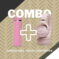 Oferta! Botella deportiva térmica + auriculares headphones modelo bt760