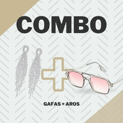 Aros de Strass + Lentes de sol Skin Nebraska