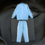 Palm Angels Suit Baby Blue