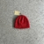 Side Embroidered Cold Hat-Red - comprar online