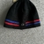 Corteiz Stripe Beanie Black Red Blue