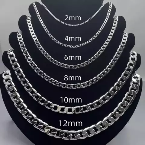 Colar masculino de Prata