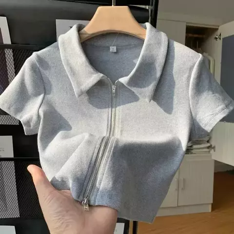 camisa feminina manga curta