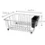 Mainstays Small Dish Drainer Rack - Chrome/Black - buy online