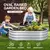 Planter Boxes Galvanized Raised Garden Bed Outdoor for Vegetables Flower Metal - House Box