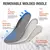 HISEA Women Waterproof Ankle Rain Boots Non-Slip Chores Garden Farm Work Wellies on internet