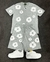 Denim Tears "The Cotton Wreath" Short Set White