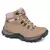 Bota Coturno Tenis Adventure Couro Nobuck Natural Masculino e Feminino Palmilha - ALFERGE COMERCIO E PRODUTOS LTDA