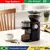 Mini moedor de café elétrico sem fio Moedor de grãos de café em aço inoxidável Potente cafeteira pequena recarregável Ótimo para - comprar online