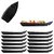 12 Pratos Barco Travessa Melamina Comida Japonesa Sushi 26cm - loja online