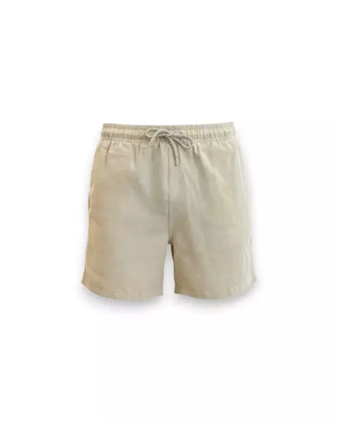 Short em Linho - Creme