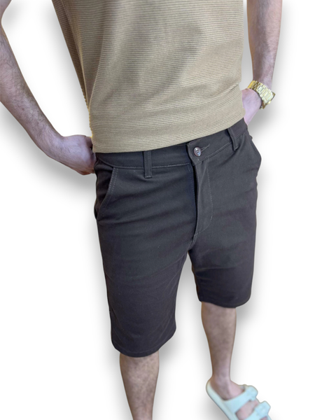 Bermuda em Brim - Marrom - comprar online