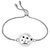 Pulseira Aromática Pegadas na Areia – Liberdade e Conexão com a Natureza (20mm)