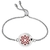 Pulseira Aromática Mandala Vermelha – Energia, Estilo e Bem-Estar (20mm)