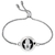 Pulseira Aromática Hamsá – Proteção e Aromaterapia em Aço Inox (20mm)