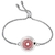 Pulseira Aromática Flor de Lótus – Difusor Pessoal em Aço Inox (20mm)