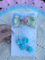 Laço Bobbie Goods Pompom azul