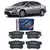 Pastilhas Freio Honda Civic 2.0 2008 2009 2010 2011 2012 2013 2014 2015 2016 Traseira Bosch
