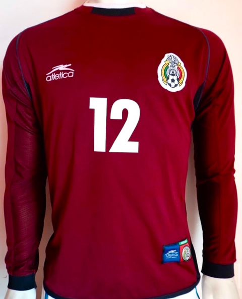 Jersey México 2001 Manga Larga tercera equipación - Oscar el Conejo Pérez