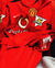 Jersey Manchester United 2002-03 - Ruud Van Nistelrooy - Manga larga - Numero en felpa y parches originales de época - comprar en línea