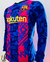 Jersey Barcelona 2021-22 Champions League (Gavi) - Versión de jugador - Manga Larga - Etiqueta interna impresa