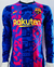 Jersey Barcelona 2021-22 Champions League (Gavi) - Versión de jugador - Manga Larga - Etiqueta interna impresa en internet