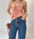 TOP CHIFFON ROSE na internet